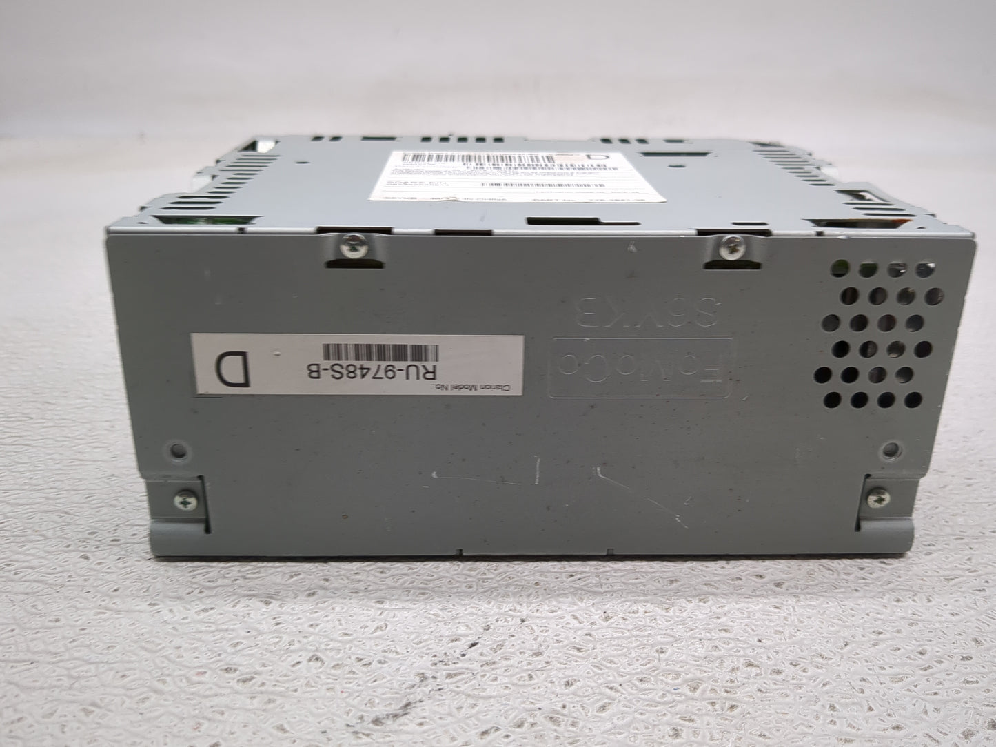 2019 Ford Mustang Radio AM FM Cd Player Receiver Replacement P/N:KR3T-18D832-BC RU-9748S-B, 276-19M1-38 Fits OEM Used Auto P