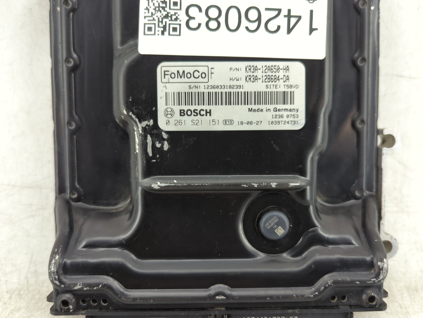 2019-2022 Ford Mustang PCM Engine Control Computer ECU ECM PCU OEM P/N:KR3A-12A650-HA KR3A-12B684-DA Fits Fits 2019 2020 202