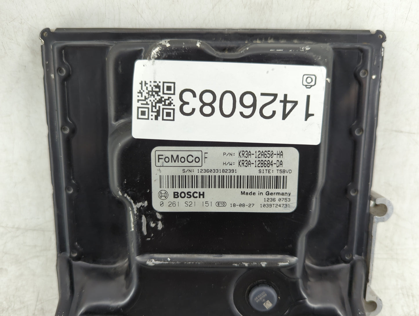 2019-2022 Ford Mustang PCM Engine Control Computer ECU ECM PCU OEM P/N:KR3A-12A650-HA KR3A-12B684-DA Fits Fits 2019 2020 202