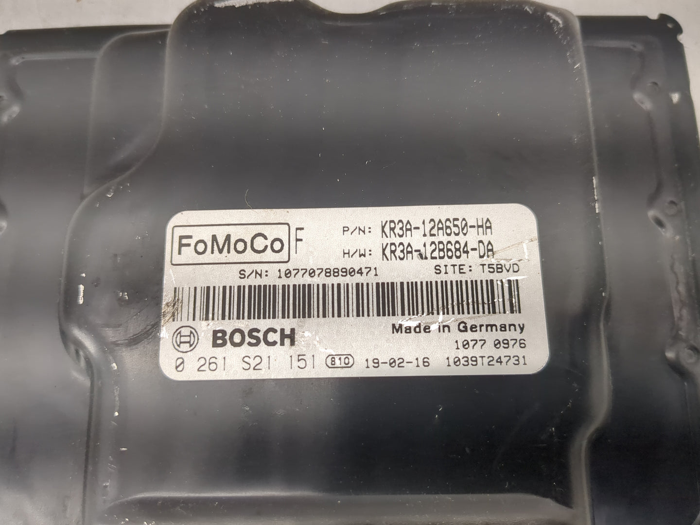 2019-2022 Ford Mustang PCM Engine Control Computer ECU ECM PCU OEM P/N:KR3A-12A650-HA KR3A-12B684-DA Fits Fits 2019 2020 202