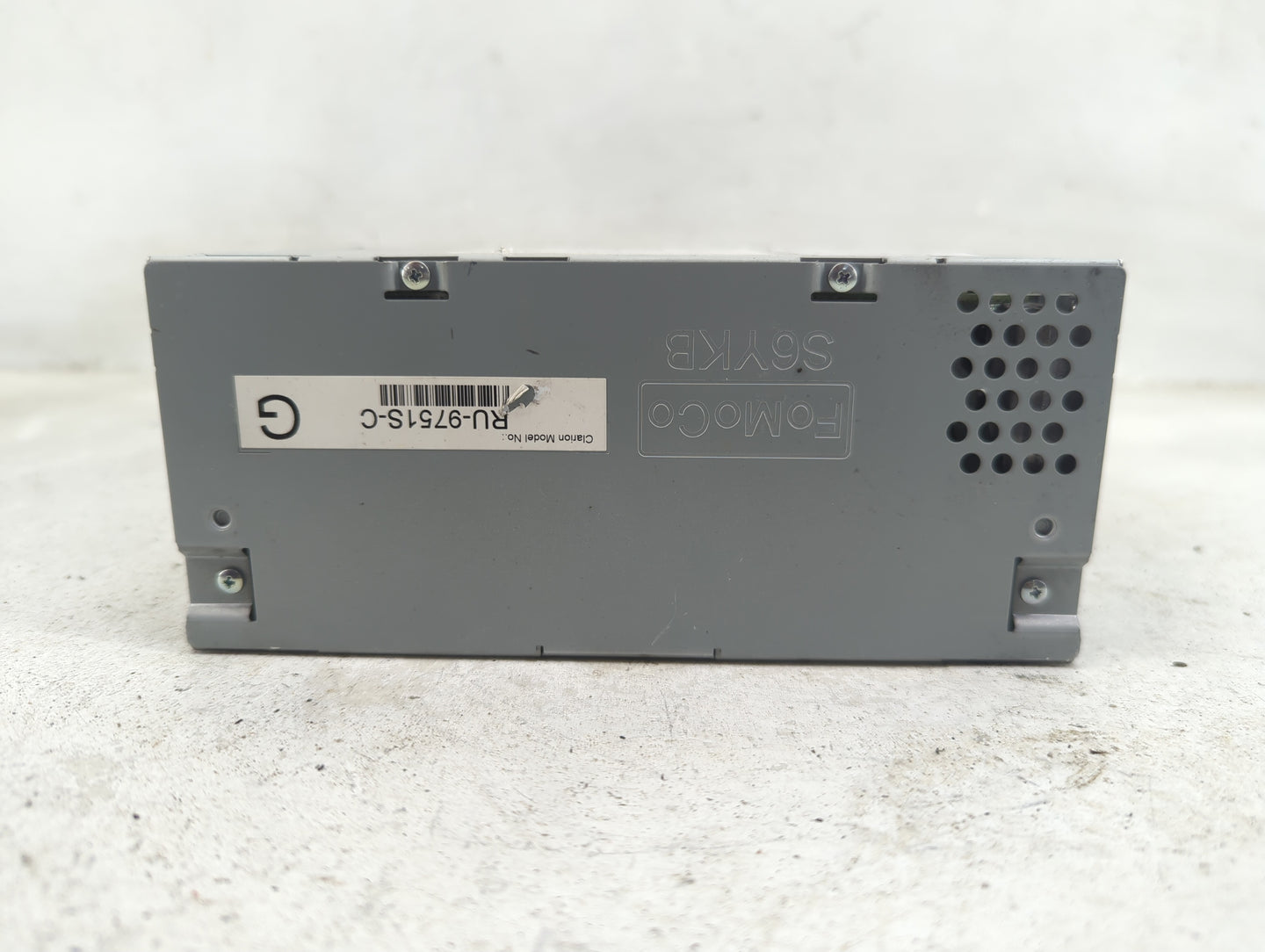 2019 Ford Mustang Radio AM FM Cd Player Receiver Replacement P/N:KR3T-18D832-ED RU-9751S-C Fits OEM Used Auto Parts - Oemuse