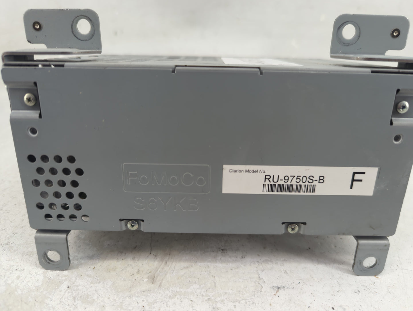 2019-2022 Ford Mustang Radio AM FM Cd Player Receiver Replacement P/N:KR3T-18D832-DC Fits Fits 2019 2020 2021 2022 OEM Used 