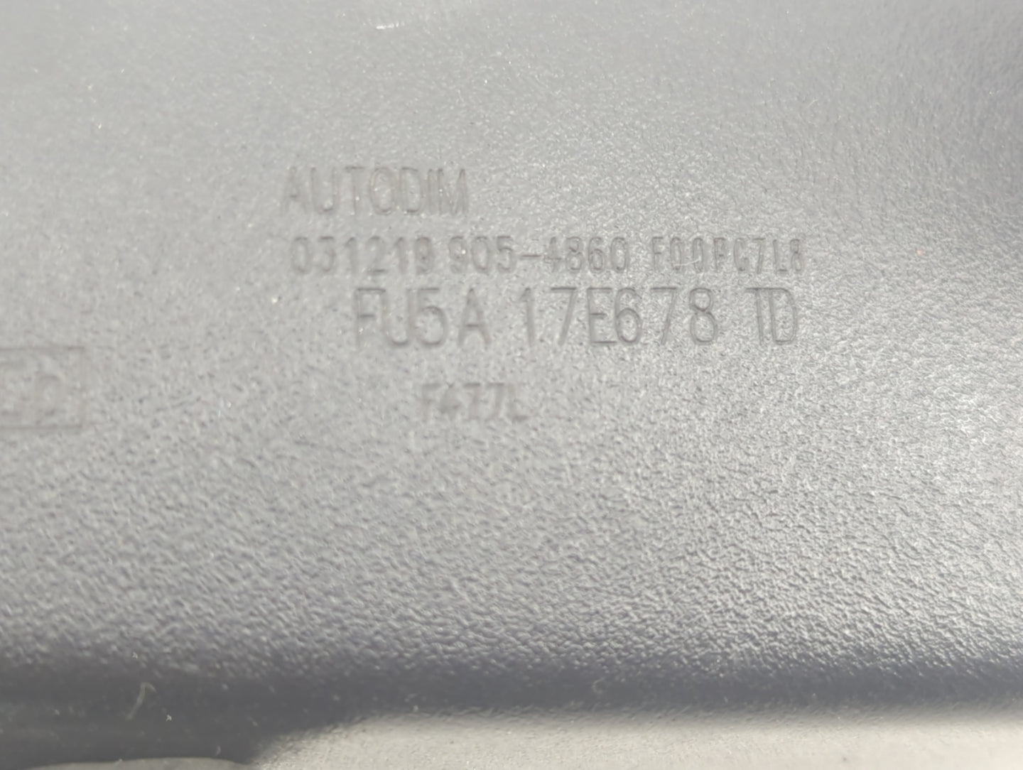 2018-2022 Ford Mustang Interior Rear View Mirror Replacement OEM P/N:FJ5A17E678TD Fits Fits 2018 2019 2020 2021 2022 OEM Use