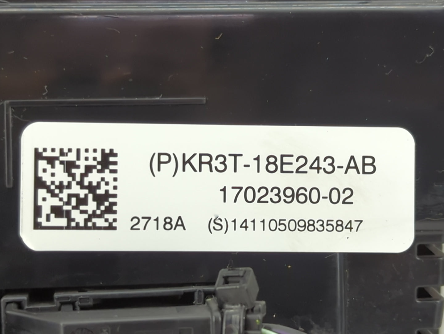 2019-2019 Ford Mustang Radio Control Panel - Oemusedautoparts1.com