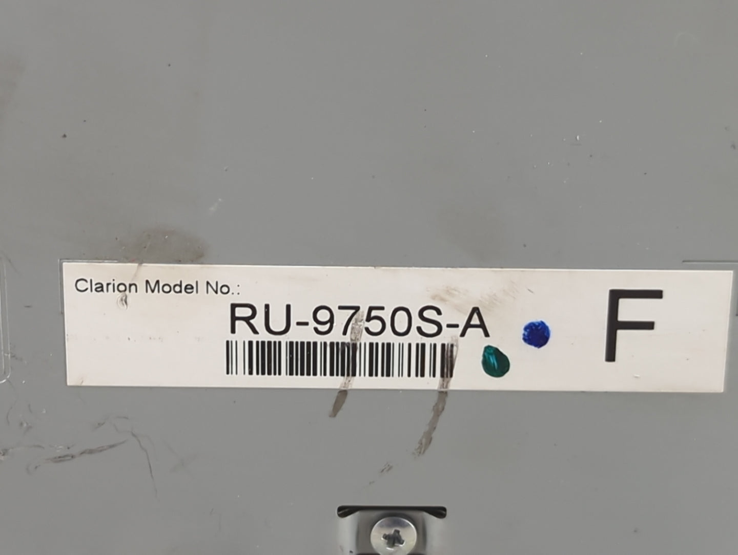 2019-2022 Ford Mustang Radio AM FM Cd Player Receiver Replacement P/N:RU-9750S-A KR3T-18D832 Fits Fits 2019 2020 2021 2022 O