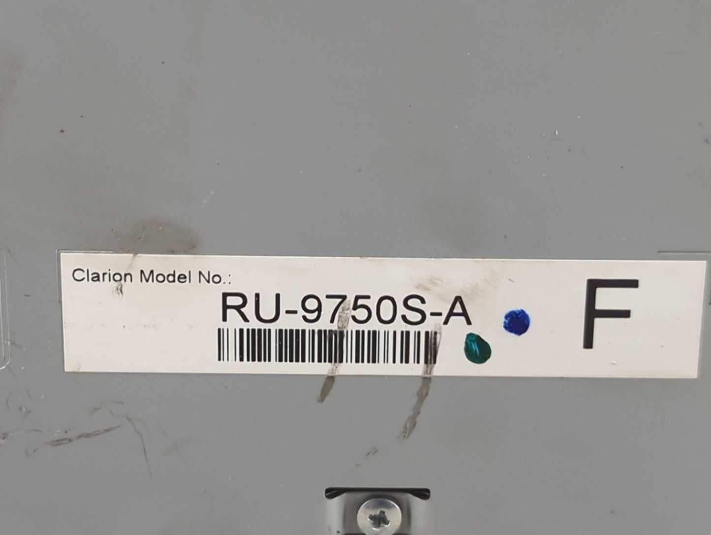2019-2022 Ford Mustang Radio AM FM Cd Player Receiver Replacement P/N:RU-9750S-A KR3T-18D832 Fits Fits 2019 2020 2021 2022 O
