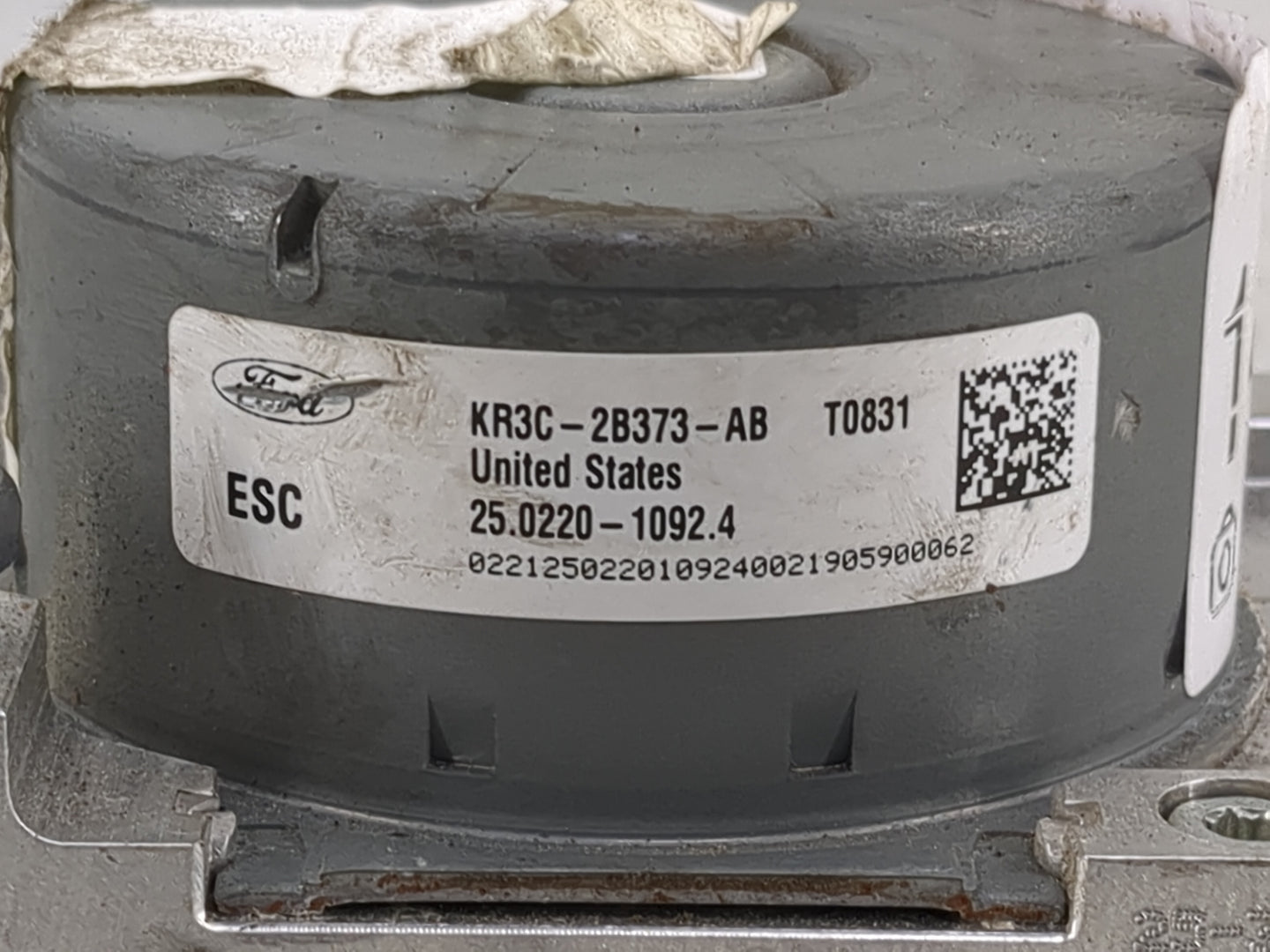 2019-2022 Ford Mustang ABS Pump Control Module Replacement P/N:KR3C-2B373-AB 25.0220-1092.4 Fits Fits 2019 2020 2021 2022 OE