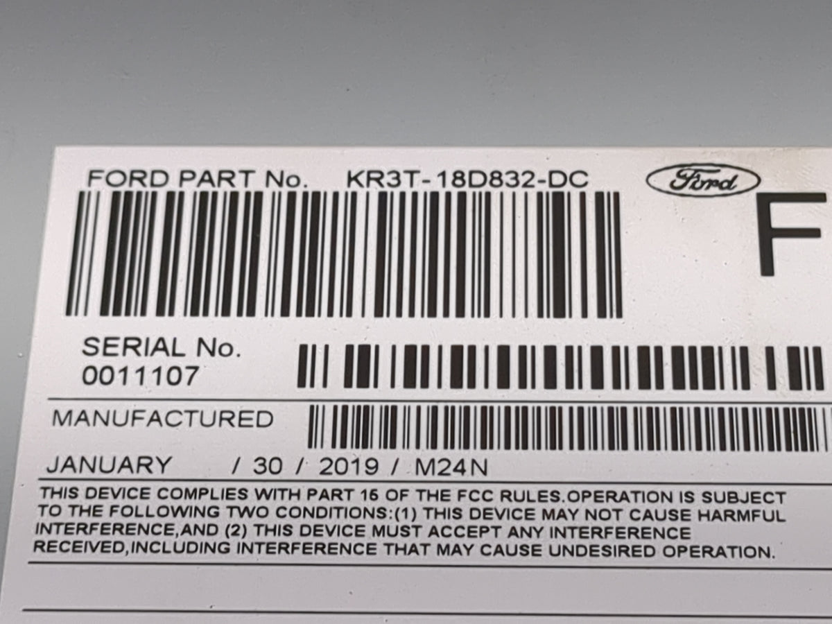 2019-2022 Ford Mustang Radio Speaker Amplifier - Oemusedautoparts1.com