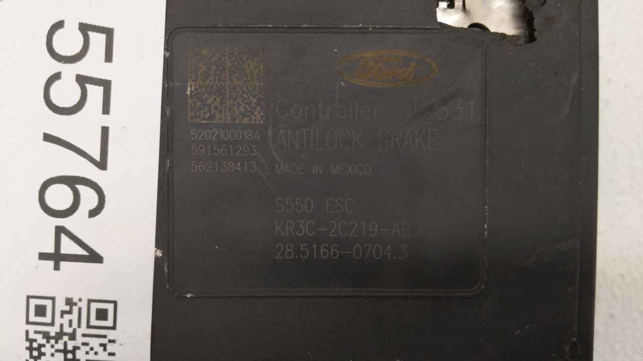 2019 Ford Mustang ABS Pump Control Module Replacement P/N:KR3C-2B373-AB KR3C-2C219-AB Fits OEM Used Auto Parts - Oemusedauto