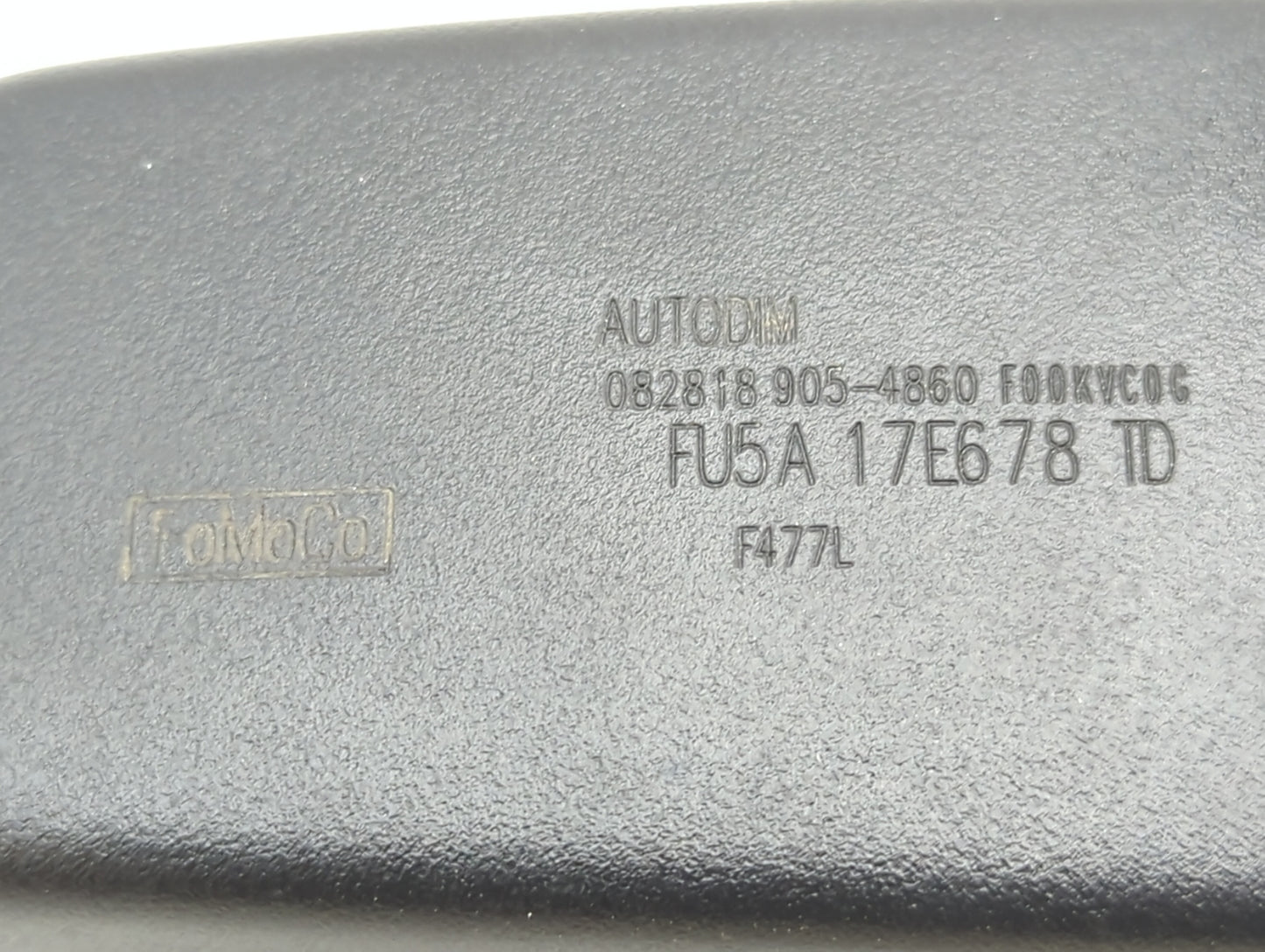 2018 Ford Mustang Interior Rear View Mirror Replacement OEM P/N:E11026533 E11046533 Fits Fits 2019 OEM Used Auto Parts - Oem