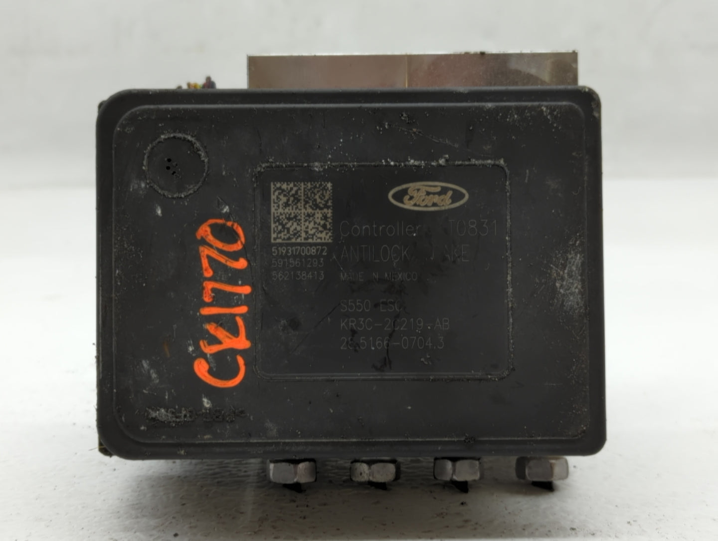 2019-2022 Ford Mustang ABS Pump Control Module Replacement P/N:KR3C-2C219-AB KR3C-2B373-AB Fits Fits 2019 2020 2021 2022 OEM