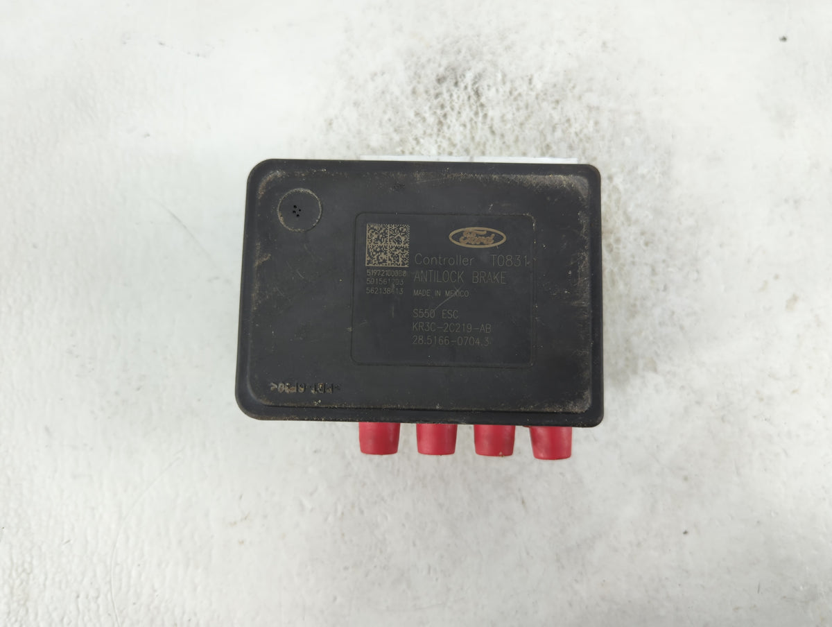 2019-2022 Ford Mustang Anti-Lock Brake ABS Pump Module Actuator OEM P/N:KR3C-2B373-AB Fits Fits 2019 2020 2021 2022 OEM Used