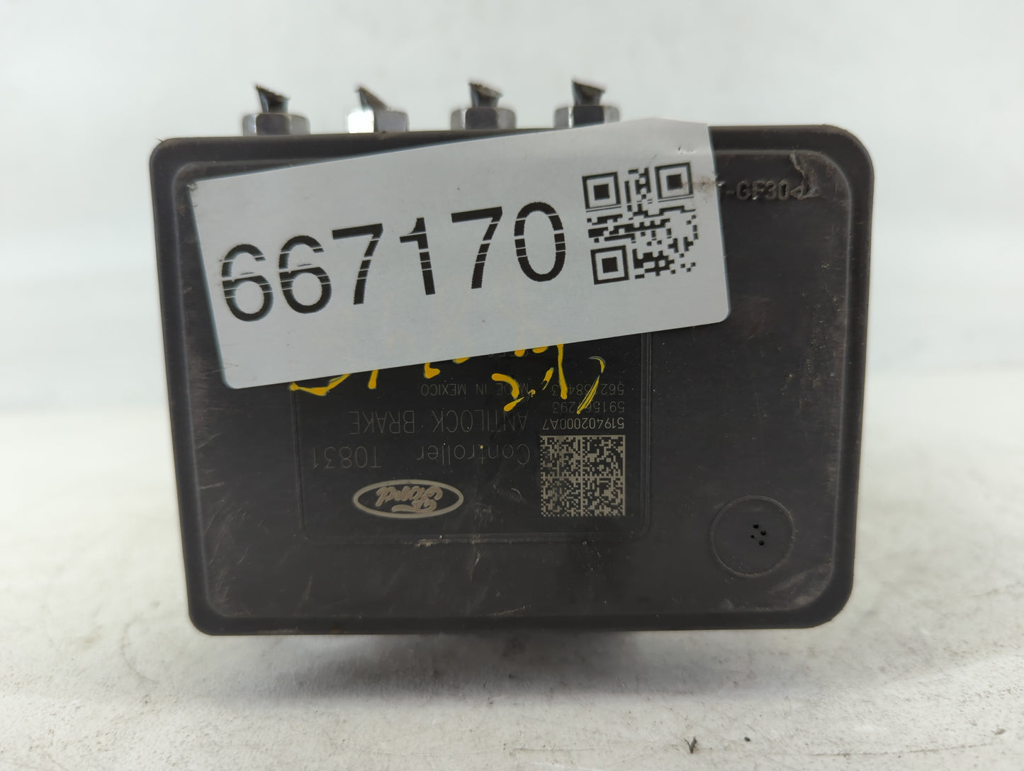 2019-2022 Ford Mustang ABS Pump Control Module Replacement P/N:KR3C-2B373-AB Fits Fits 2019 2020 2021 2022 OEM Used Auto Par