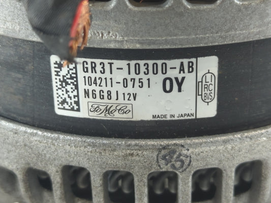 2016-2022 Ford Mustang Alternator Replacement Generator Charging Assembly Engine OEM P/N:104211-0751 GR3T-10300-AB Fits OEM Used Auto Parts