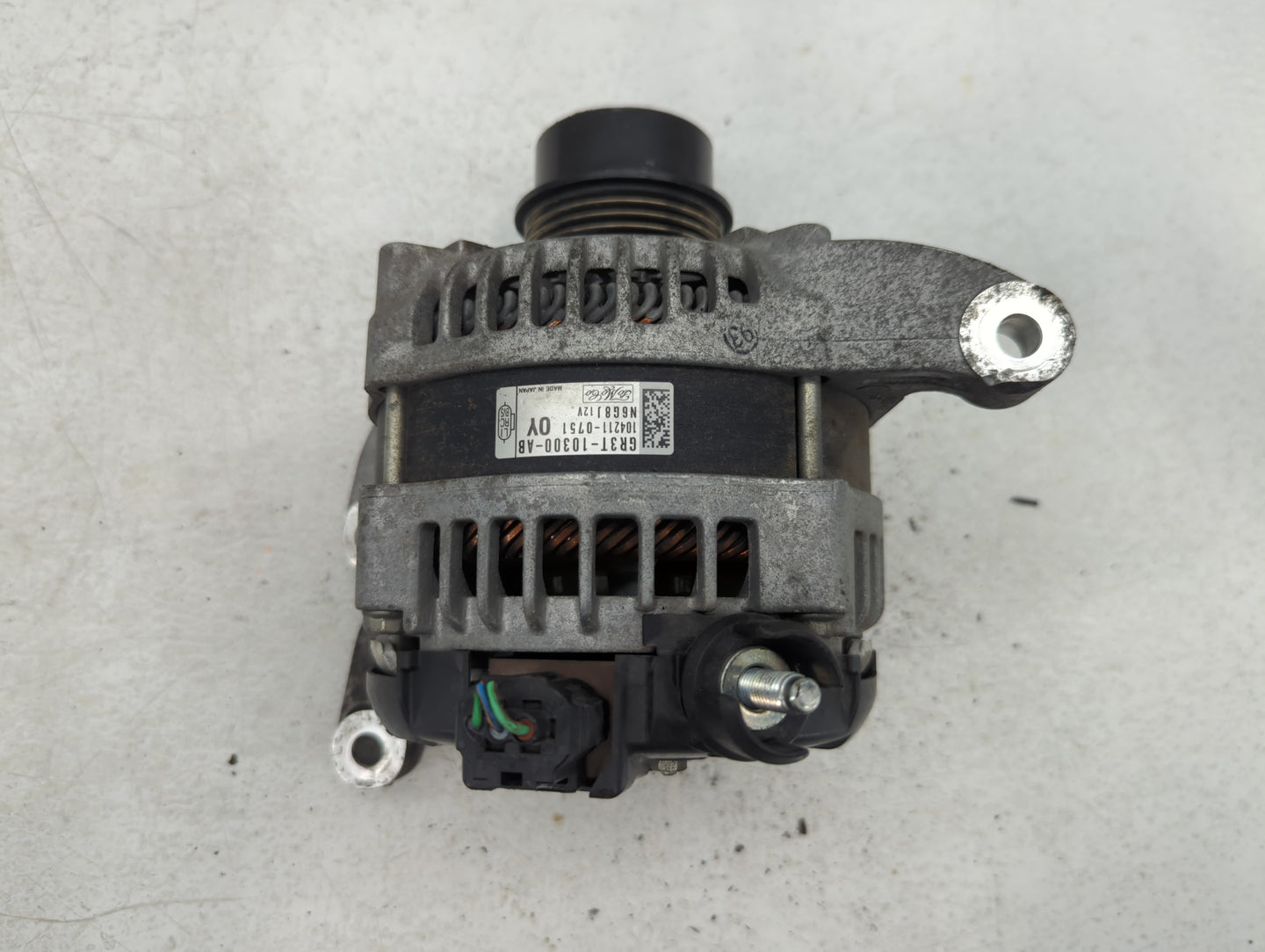 2016-2022 Ford Mustang Alternator Replacement Generator Charging Assembly Engine OEM P/N:104211-0751 GR3T-10300-AB Fits OEM 