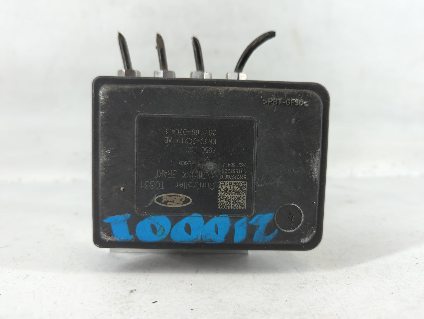 2019-2022 Ford Mustang ABS Pump Control Module Replacement P/N:MR3C-2B373-AB Fits Fits 2019 2020 2021 2022 OEM Used Auto Par