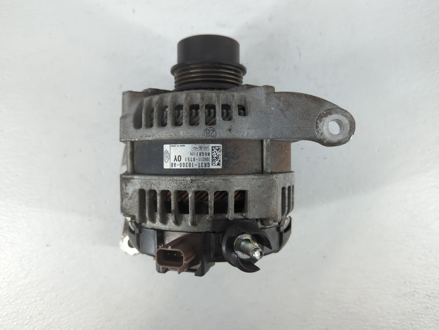 2016-2022 Ford Mustang Alternator Replacement Generator Charging Assembly Engine OEM P/N:104211-0751 GR3T-10300-AB Fits OEM 