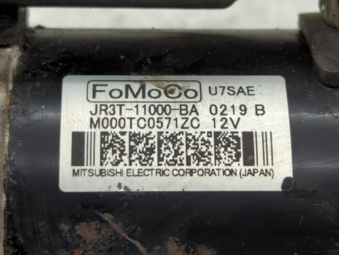2018-2022 Ford Mustang Car Starter Motor Solenoid OEM P/N:JR3T-11000-BA Fits Fits 2018 2019 2020 2021 2022 OEM Used Auto Par