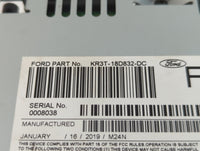 2018-2022 Ford Mustang Radio AM FM Cd Player Receiver Replacement P/N:KR3T-18D832-DC Fits Fits 2018 2019 2020 2021 2022 OEM 