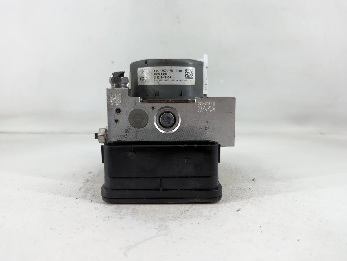 2019-2022 Ford Mustang Anti-Lock Brake ABS Pump Module Actuator OEM P/N:KR3C-2B373-AB Fits Fits 2019 2020 2021 2022 OEM Used
