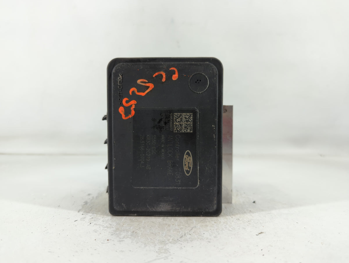 2019-2022 Ford Mustang Anti-Lock Brake ABS Pump Module Actuator OEM P/N:KR3C-2B373-AB Fits Fits 2019 2020 2021 2022 OEM Used
