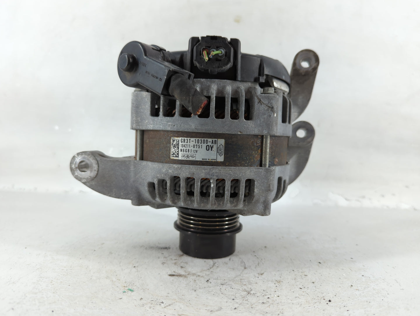 2015-2022 Ford Mustang Alternator Replacement Generator Charging Assembly Engine OEM P/N:104211-0751 GR3T-10300-AB Fits OEM 