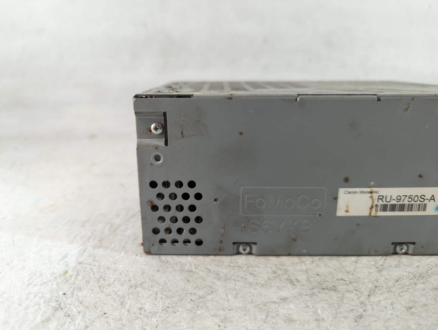 2019-2022 Ford Mustang Radio AM FM Cd Player Receiver Replacement P/N:KR3T-18D832-DC Fits Fits 2019 2020 2021 2022 OEM Used 