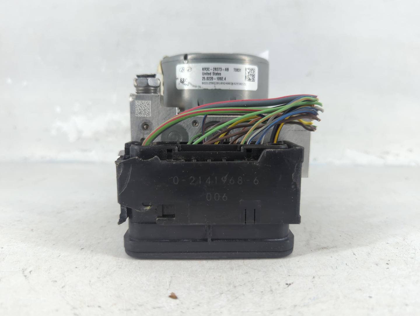 2019-2022 Ford Mustang ABS Pump Control Module Replacement P/N:KR3C-2B373-AB Fits Fits 2019 2020 2021 2022 OEM Used Auto Par