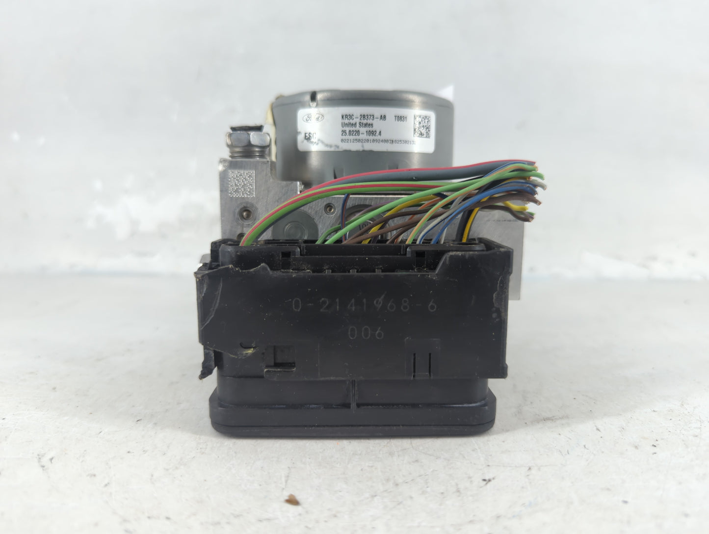 2019-2022 Ford Mustang ABS Pump Control Module Replacement P/N:KR3C-2B373-AB Fits Fits 2019 2020 2021 2022 OEM Used Auto Par