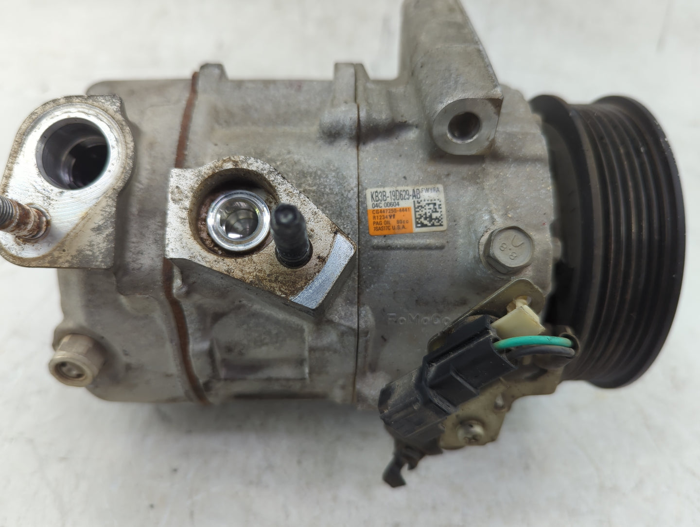2019-2022 Ford Ranger Air Conditioning A/c Ac Compressor Oem - Oemusedautoparts1.com