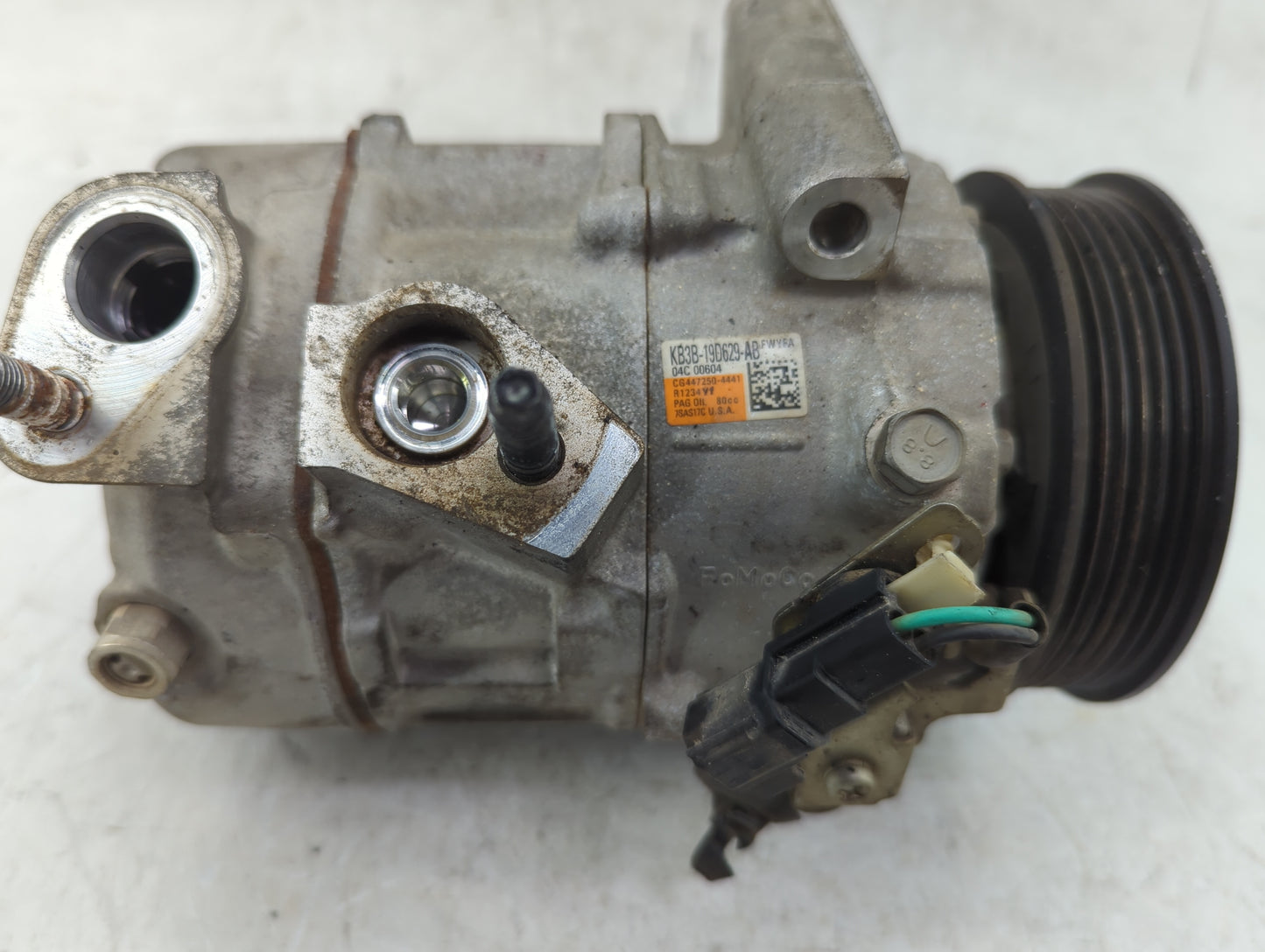 2019-2022 Ford Ranger Air Conditioning A/c Ac Compressor Oem - Oemusedautoparts1.com