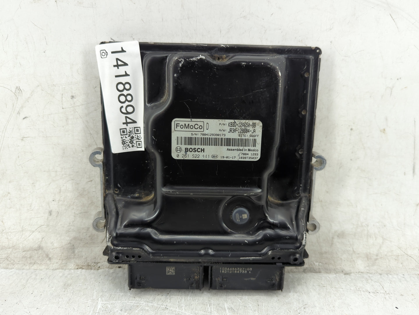 2019 Ford Ranger PCM Engine Control Computer ECU ECM PCU OEM P/N:kb3g-12a650-bb Fits OEM Used Auto Parts - Oemusedautoparts1