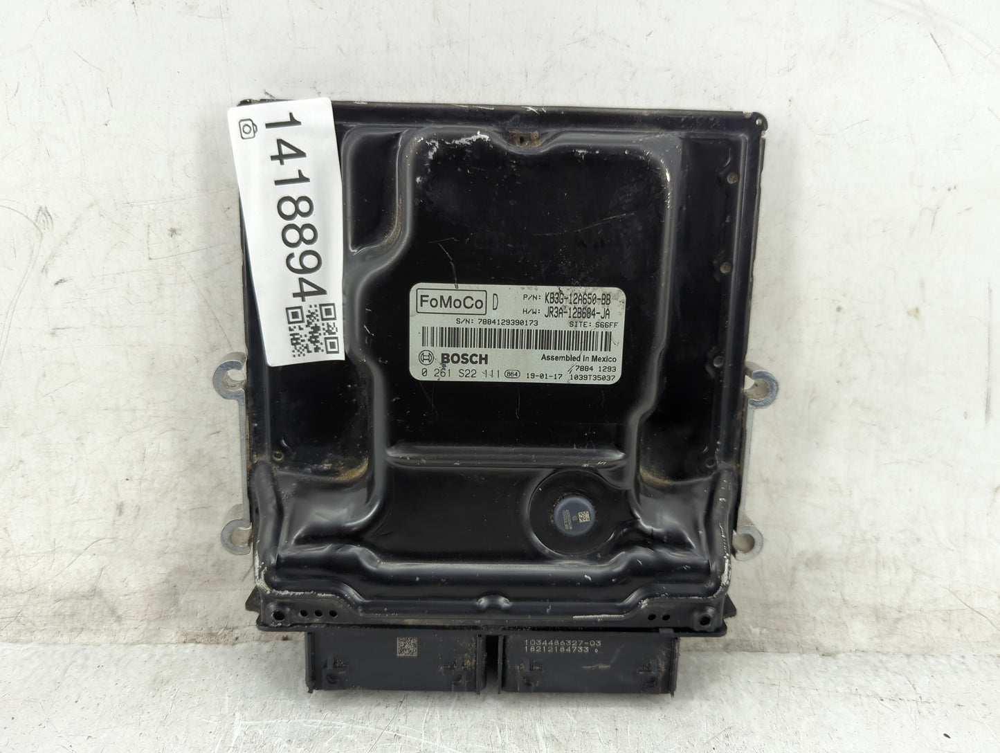 2019 Ford Ranger PCM Engine Control Computer ECU ECM PCU OEM P/N:kb3g-12a650-bb Fits OEM Used Auto Parts - Oemusedautoparts1