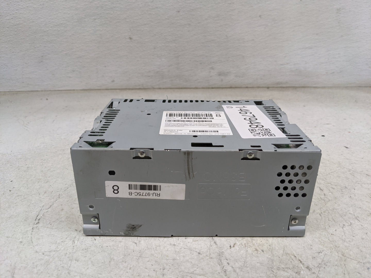 2019-2022 Ford Ranger Radio AM FM Cd Player Receiver Replacement P/N:KB3T-18D832-BF RU-9775C-B Fits Fits 2019 2020 2021 2022