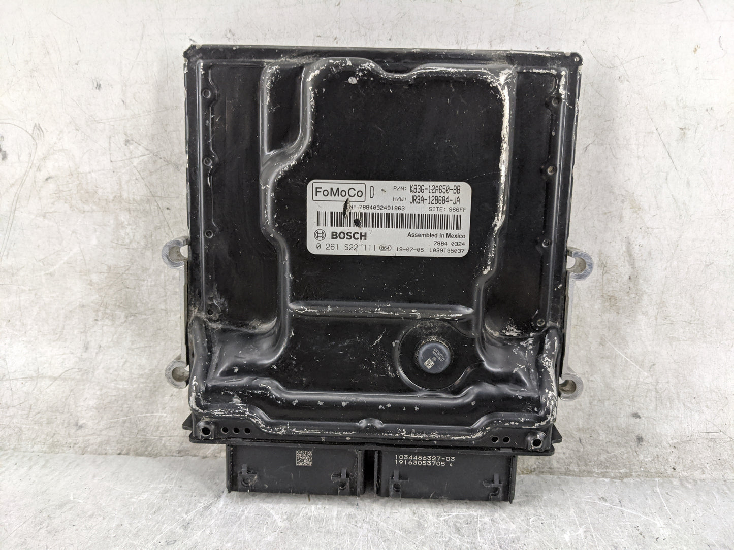 2019-2021 Ford Ranger PCM Engine Control Computer ECU ECM PCU OEM P/N:KB3G-12A650-BB JR3A-12B684-JA Fits Fits 2019 2020 2021