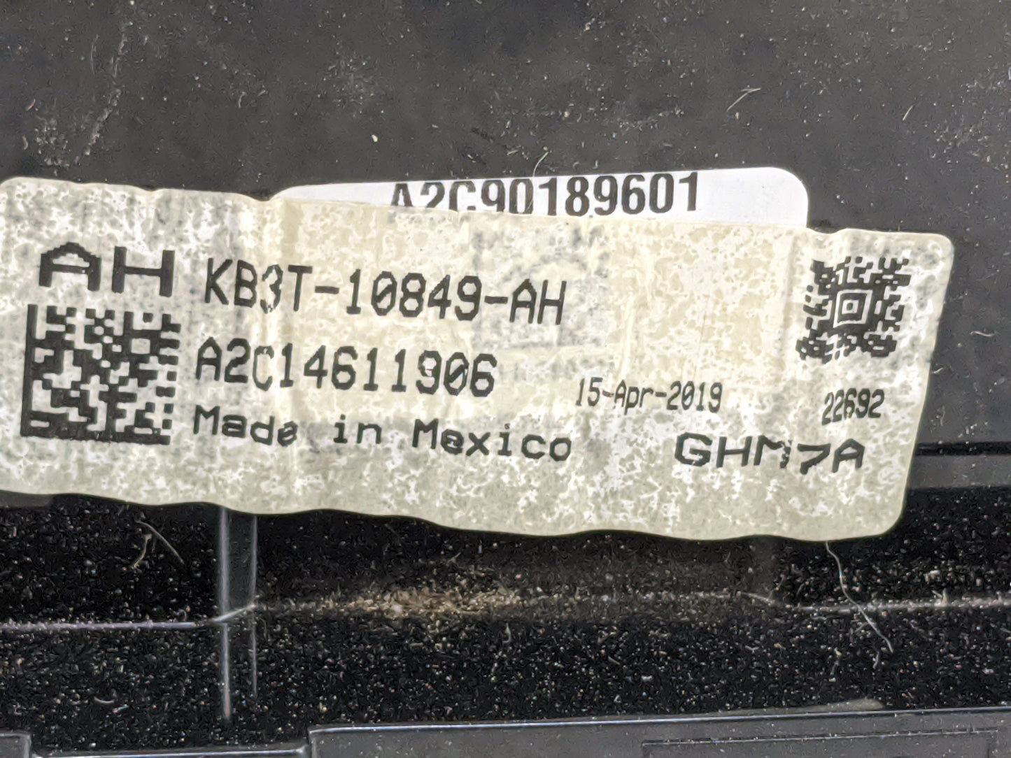 2019-2020 Ford Ranger Instrument Cluster Speedometer Gauges P/N:KB3T-10849-AH A2C14611906, A2C90189601 Miles: Fits Fits 2019