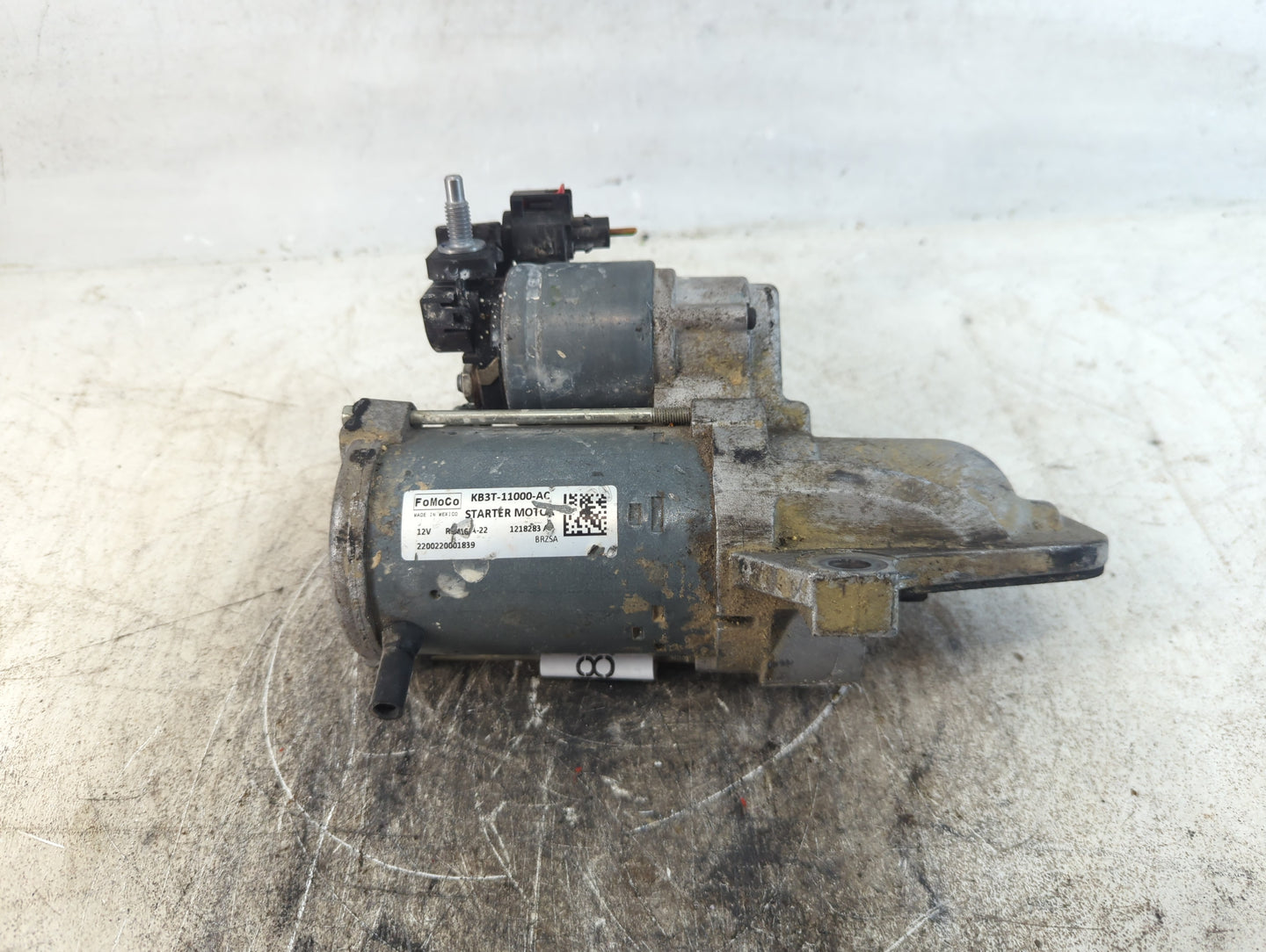 2019-2022 Ford Ranger Car Starter Motor Solenoid OEM P/N:KB3T-11000-AC Fits Fits 2019 2020 2021 2022 OEM Used Auto Parts - O