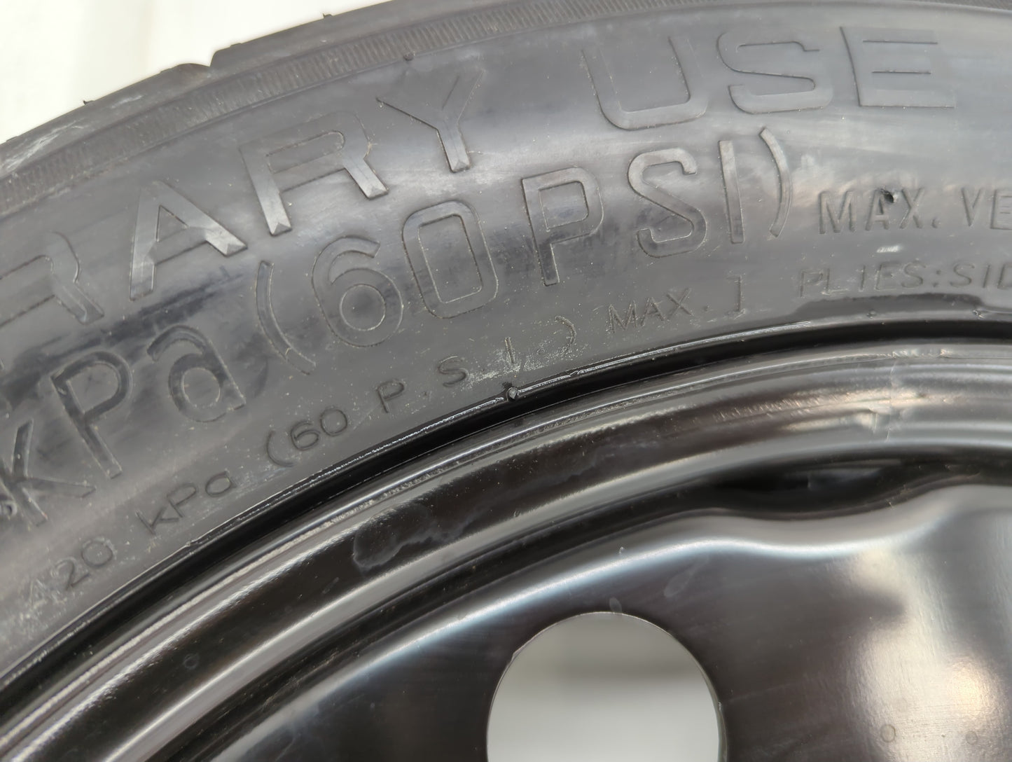 2008-2019 Ford Taurus Spare Donut Tire Wheel Rim Oem - Oemusedautoparts1.com