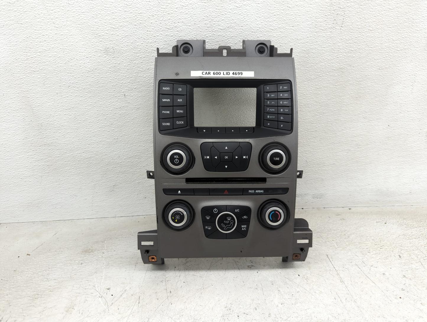 2015-2019 Ford Taurus Radio Control Panel - Oemusedautoparts1.com