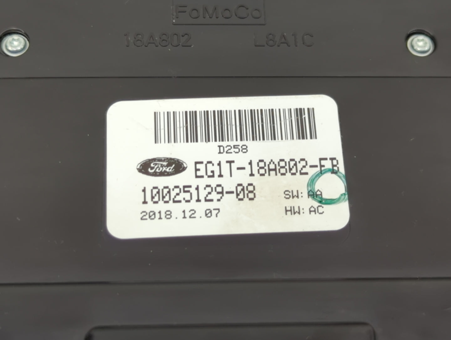 2015-2019 Ford Taurus Radio Control Panel - Oemusedautoparts1.com
