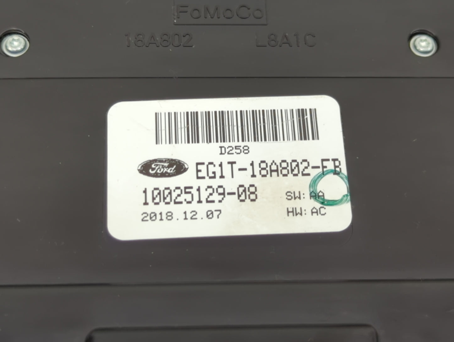 2015-2019 Ford Taurus Radio Control Panel - Oemusedautoparts1.com