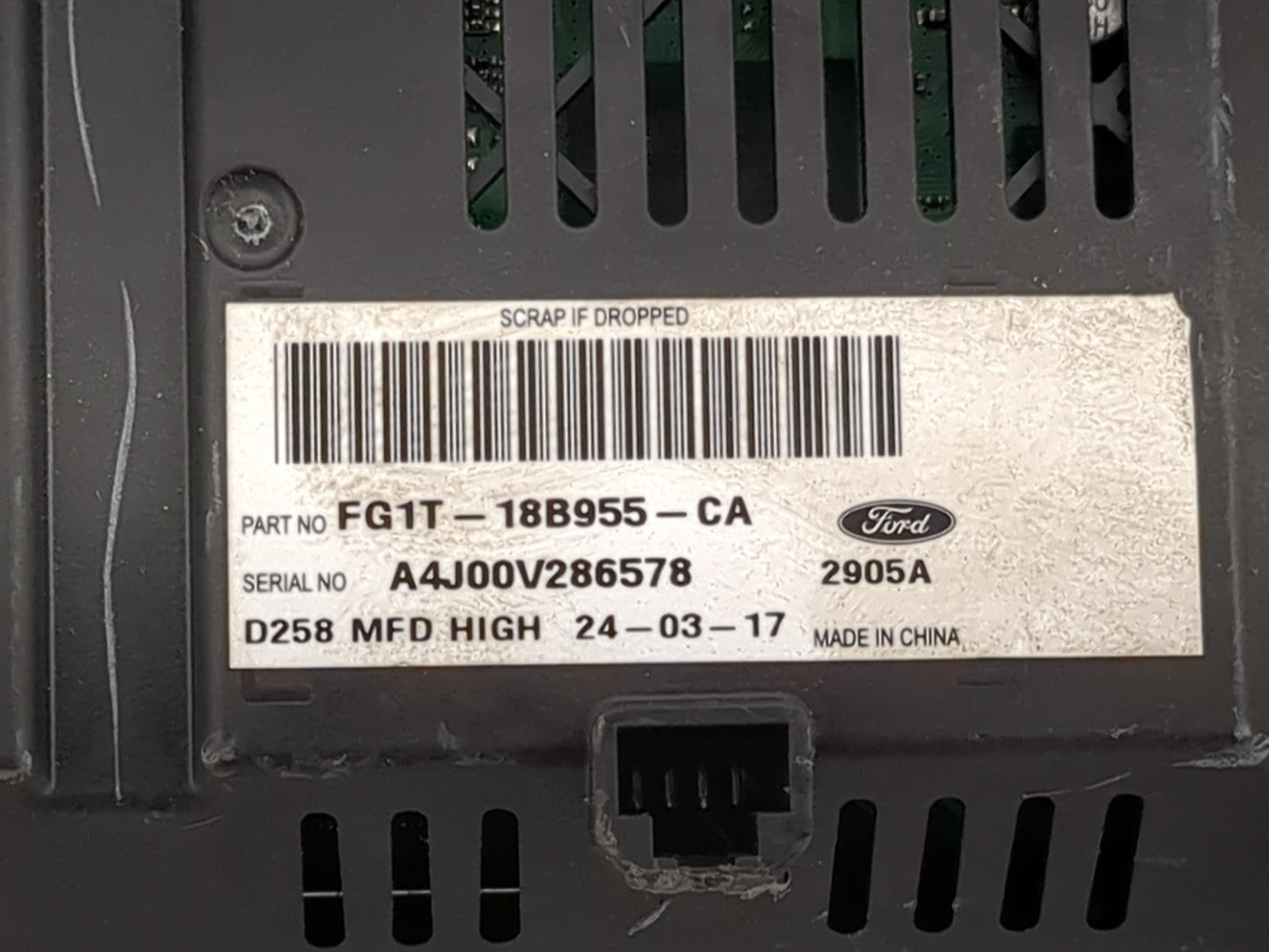 2019 Ford Taurus Information Display Screen - Oemusedautoparts1.com