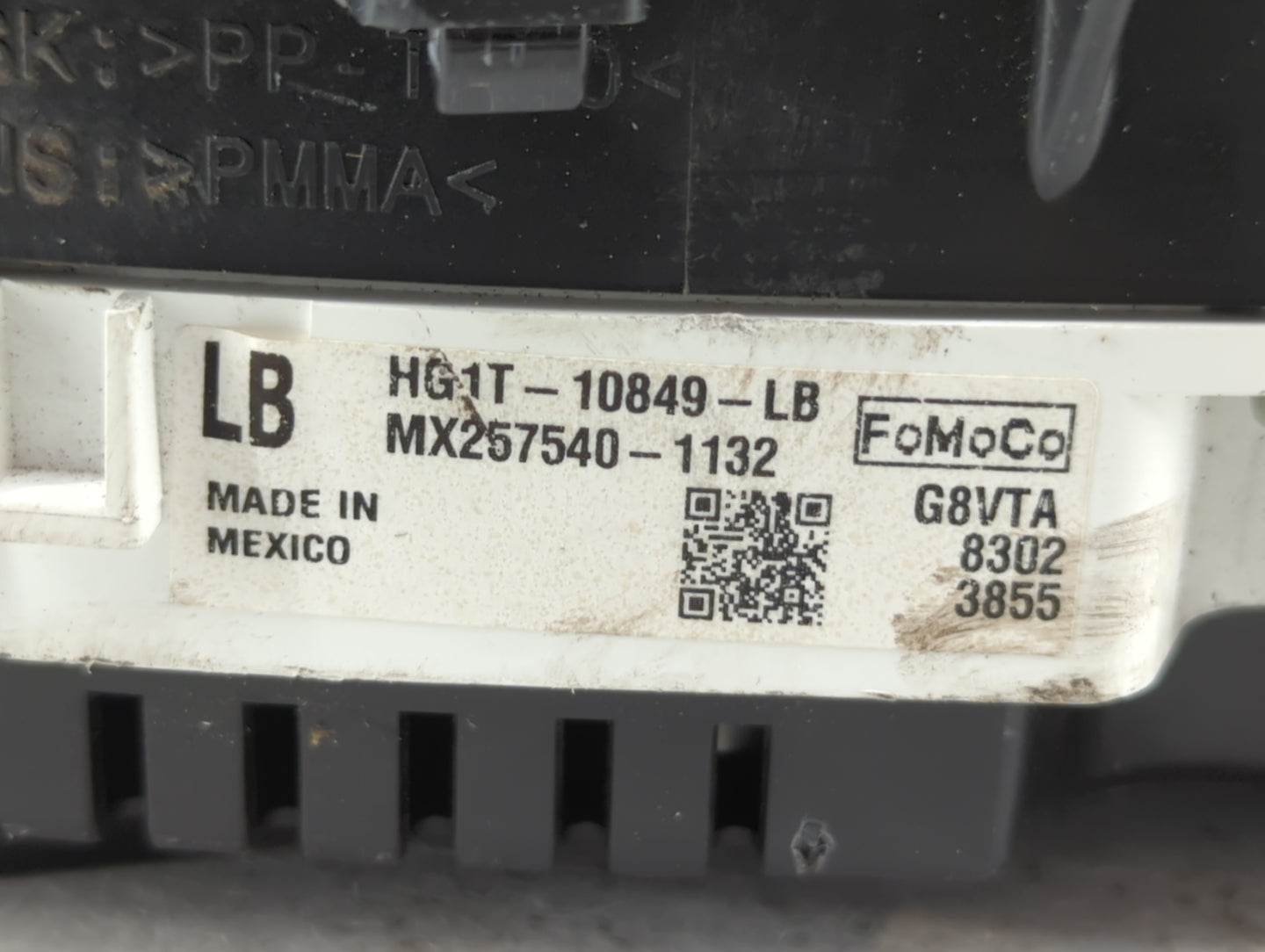 2017-2018 Ford Taurus Instrument Cluster Speedometer Gauges P/N:HG1T-10849-LB Fits Fits 2017 2018 OEM Used Auto Parts - Oemu