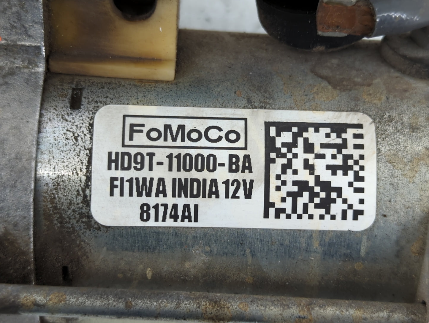2008-2019 Ford Taurus Car Starter Motor Solenoid OEM P/N:HD9T-11000-BA Fits OEM Used Auto Parts - Oemusedautoparts1.com