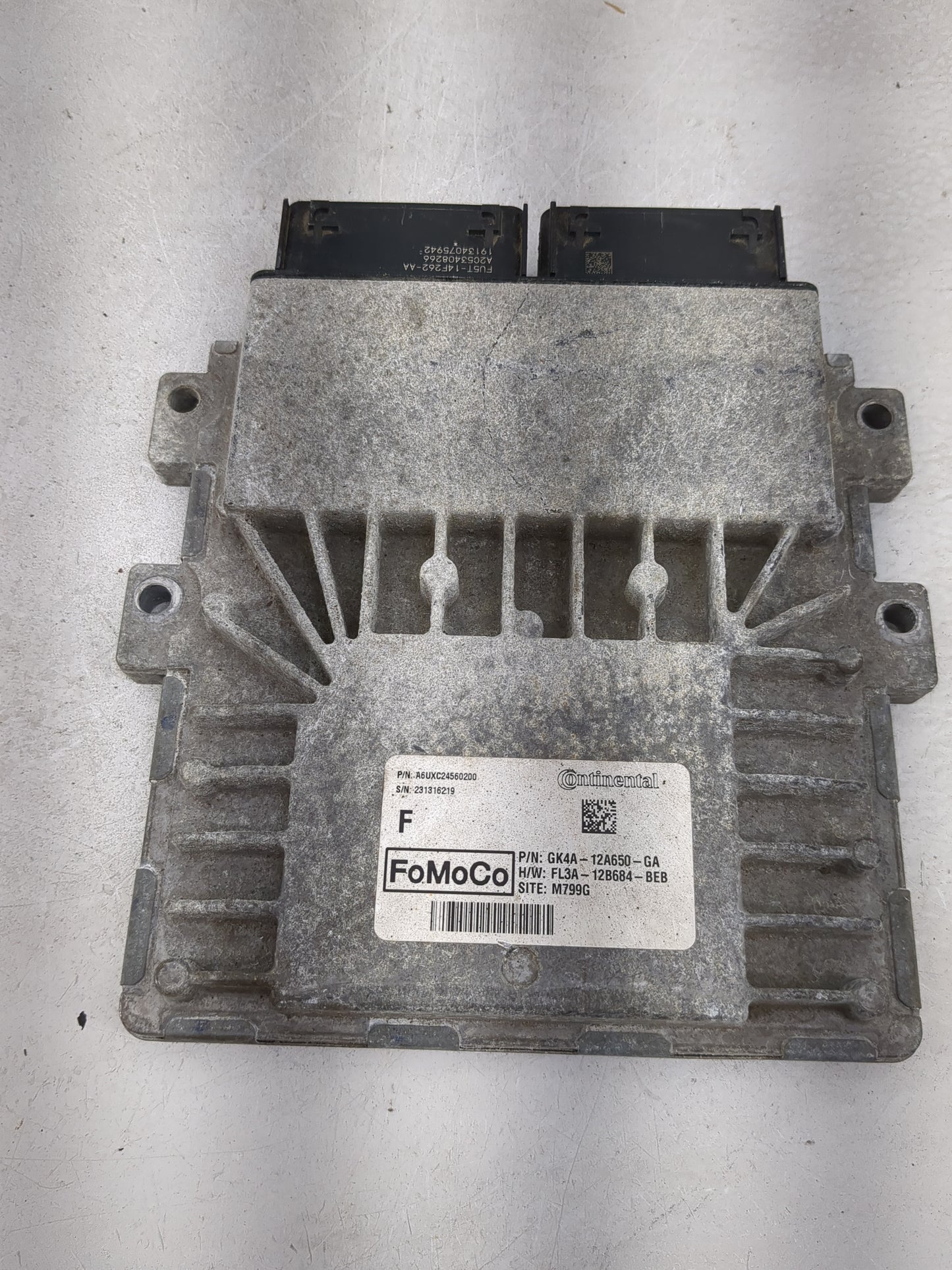 2019 Ford Tran150 PCM Engine Control Computer ECU ECM PCU OEM P/N:FU5T-14F262-AA GK4A-12A650-GA Fits Fits 2015 2016 2017 201