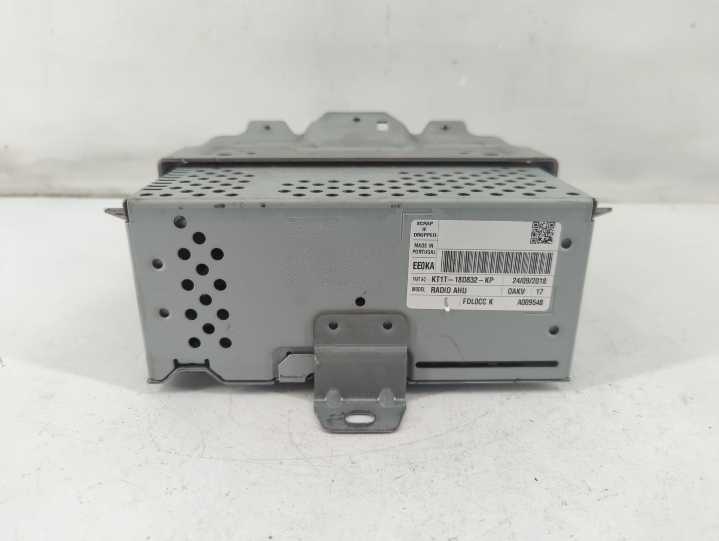 2019 Ford Transit Radio AM FM Cd Player Receiver Replacement P/N:KT1T-18D832-KP Fits OEM Used Auto Parts - Oemusedautoparts1