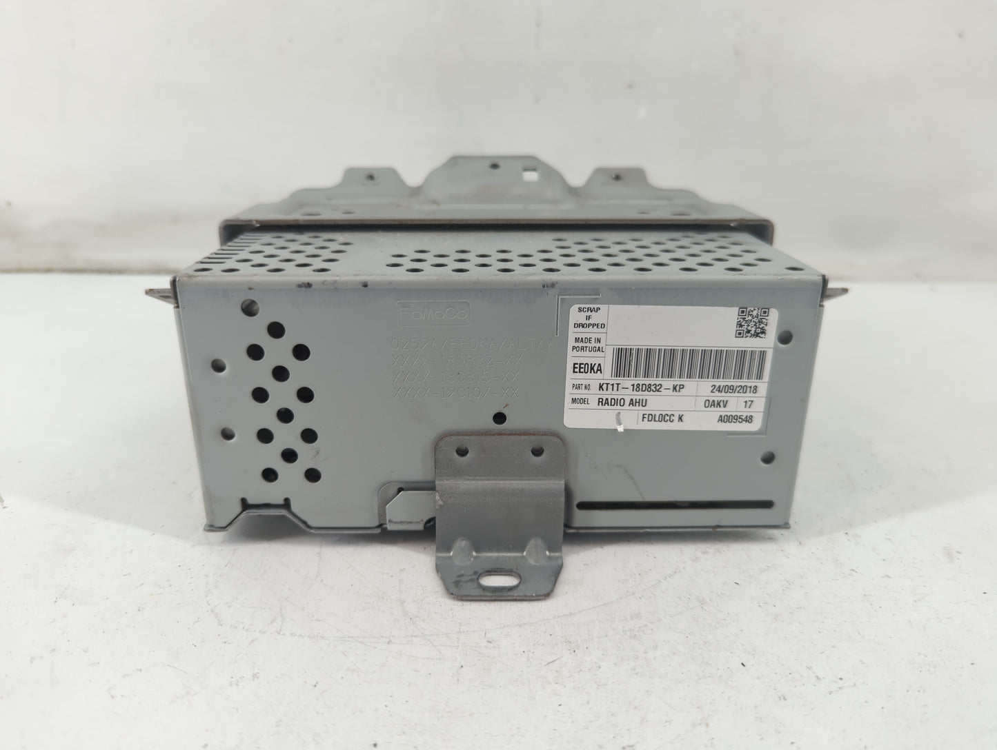 2019 Ford Transit Radio AM FM Cd Player Receiver Replacement P/N:KT1T-18D832-KP Fits OEM Used Auto Parts - Oemusedautoparts1