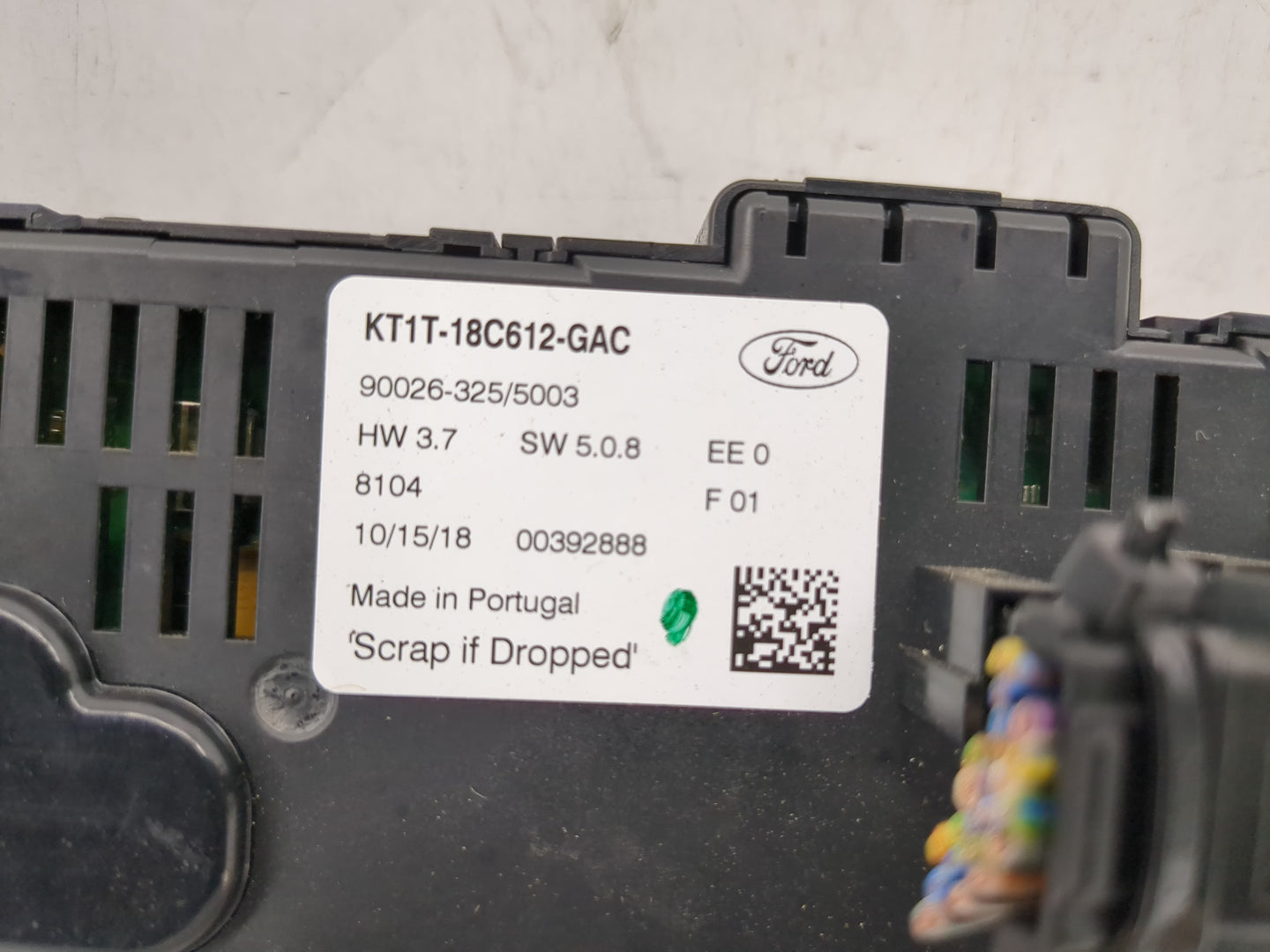 2019-2021 Ford Transit Climate Control Module Temperature AC/Heater Replacement P/N:KT1T-18C612-GAC Fits Fits 2019 2020 2021