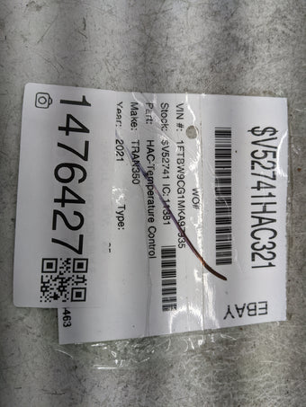 compare product 2019 Ford Transit Climate Control Module Temperature AC/Heater Replacement P/N:DMTRA18549 DMTRA1854919980, E174046 Fits OEM Used Auto Parts