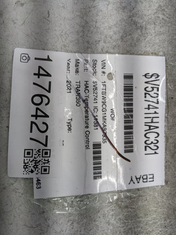 2019 Ford Transit Climate Control Module Temperature AC/Heater Replacement P/N:DMTRA18549 DMTRA1854919980, E174046 Fits OEM 